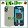 Coque arriere en verre pour Apple iPhone 17 Vert sauge