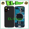 Coque arriere en verre pour Apple iPhone 17, noire
