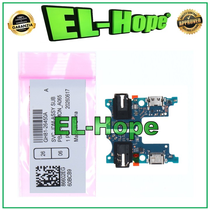 SERVICE DE CONNECTEUR DE CHARGE D ORIGINE SAMSUNG GALAXY A06 SM-A065 GH81-26450A